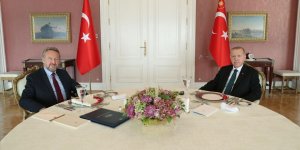 Cumhurbaşkanı Erdoğan, Bosna Hersek Halklar Meclisi Başkanlık Divanı Üyesi İzetbegoviç'i kabul etti