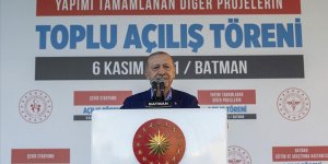 Erdoğan: Ülkemizi ve bölge insanımızı PKK'nın silahlı tasallutundan kurtardık