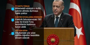 Cumhurbaşkanı Erdoğan: Elektrik faturasından TRT payı kalkacak!
