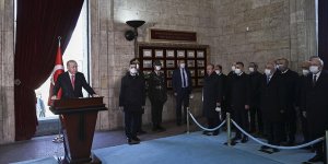 Erdoğan: Ülkemizin bütünlüğüne, necip milletimizin birliğine kast edilmesine asla izin vermeyeceğiz