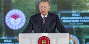 Cumhurbaşkanı Erdoğan: Hedefimiz 2023 sonuna kadar dikilen fidan sayısını 7 milyara ulaştırmak