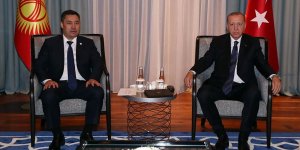 Cumhurbaşkanı Erdoğan, Kırgızistan Cumhurbaşkanı Caparov ile görüştü!