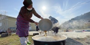 TKDK desteğiyle alınan makineler köylerde meyvelerin değerlendirilmesini sağladı