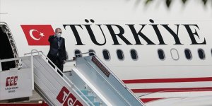 Cumhurbaşkanı Erdoğan Türkmenistan'a gitti!