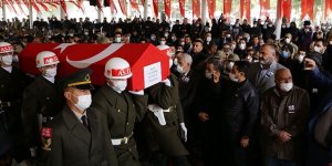 Kilis'teki hudut birliğinde şehit olan Piyade Uzman Çavuş Dinç son yolculuğuna uğurlandı