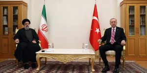 Cumhurbaşkanı Erdoğan ile İran Cumhurbaşkanı Reisi bir araya geldi