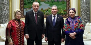 Emine Erdoğan'dan 'Türkmenistan' paylaşımı