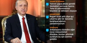 Cumhurbaşkanı Erdoğan: Hiçbir zaman faizin yükseltilmesini savunmadım, savunmayacağım