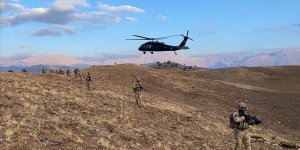 Mardin'de Eren Kış-8 Ömeryan Şehit Güvenlik Korucusu Abdullatif Emen Operasyonu sürüyor