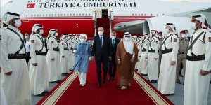 Cumhurbaşkanı Erdoğan Katar'da..