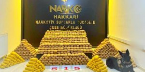 İçişleri Bakanı Soylu, Hakkari'de 515 kilogram eroinin ele geçirildiğini bildirdi