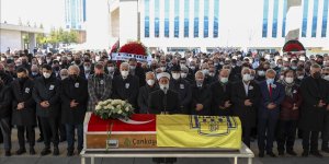 MKE Ankaragücü Kulübü eski başkanlarından Cemal Aydın, son yolculuğuna uğurlandı