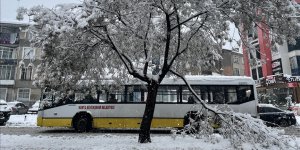 Konya'da kar yağışı hayatı olumsuz etkiliyor
