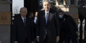 Cumhurbaşkanı Erdoğan ile Bahçeli bir araya geldi!