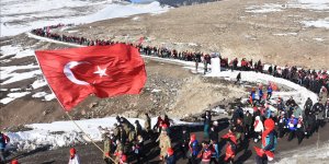 Türkiye Sarıkamış'ta 'Şühedanın İzinde' yürüdü