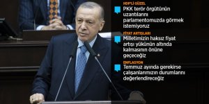 Cumhurbaşkanı Erdoğan'dan grup toplantısında flaş açıklamalar