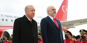 Cumhurbaşkanı Erdoğan Arnavutluk'ta..