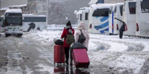 İstanbul'da Esenler, Harem ve tüm cep otogarlardaki çıkışlar yarın sabaha kadar durduruldu