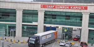 Sarp Sınır Kapısı üzerinden ihracat geçen yıl yaklaşık yüzde 69 arttı!