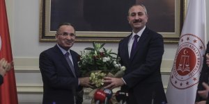 Adalet Bakanlığı'nda devir teslim töreni yapıldı
