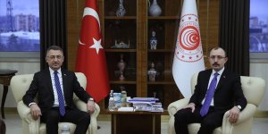 Cumhurbaşkanı Yardımcısı Oktay'dan Ticaret Bakanı Muş'a ziyaret