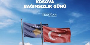 Cumhurbaşkanı Erdoğan, Kosova'nın bağımsızlık yıl dönümünü kutladı
