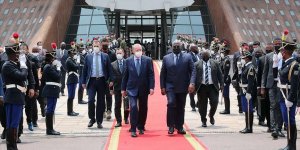 Cumhurbaşkanı Erdoğan, Kongo Demokratik Cumhuriyeti'nden Senegal'e gitti