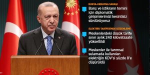 Erdoğan: Montrö Sözleşmesi'nin ülkemize verdiği yetkiyi kullanma kararındayız
