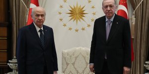 Cumhurbaşkanı Erdoğan, MHP Genel Başkanı Bahçeli ile bir araya geldi