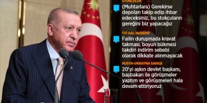 Cumhurbaşkanı Erdoğan: Ayçiçeği, zeytinyağı sorunumuz yok