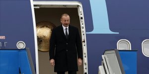 Azerbaycan Cumhurbaşkanı Aliyev, Türkiye'ye geldi
