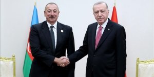 Cumhurbaşkanı Erdoğan, Azerbaycan Cumhurbaşkanı Aliyev ile görüştü