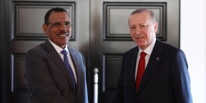 Cumhurbaşkanı Erdoğan, Nijer Cumhurbaşkanı Bazoum ile görüştü