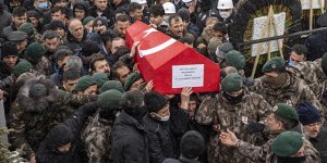 Bingöl'de şehit olan polis memuru Birol İli memleketi Erzurum'da defnedildi