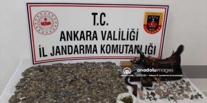 Ankara'da 4 bin 996 parça tarihi eser ele geçirildi