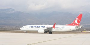 Tokat Yeni Havalimanı'na 'Tokat' isimli ilk yolcu uçağı indi