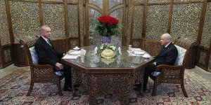 Cumhurbaşkanı Erdoğan, MHP Genel Başkanı Bahçeli ile iftar yaptı