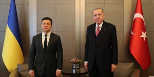 Cumhurbaşkanı Erdoğan, Ukrayna Devlet Başkanı Zelenskiy ile görüştü