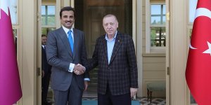 Cumhurbaşkanı Erdoğan Katar Emiri Al Sani ile görüştü