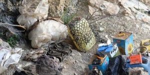 Tunceli'de teröristlerin kullandığı 2 sığınak imha edildi