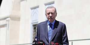 Erdoğan: NATO'ya terör örgütlerinin girmesine evet diyemeyiz, diplomasi yürütüyoruz ama tavrımız net