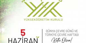 YÖK, logosunu Dünya Çevre Günü'ne özel yeşile çevirdi