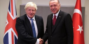 Cumhurbaşkanı Erdoğan, İngiltere Başbakanı Johnson ile telefonda görüştü