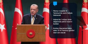 Cumhurbaşkanı Erdoğan'dan kabine sonrası flaş açıklamalar