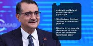 Bakan Dönmez: Mart 2023'te Karadeniz gazını karada yakmış olacağız