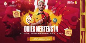 Galatasaraylı Mertens'in forma numarasını taraftarlar seçecek
