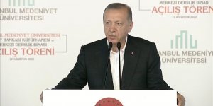 Erdoğan, İstanbul Medeniyet Üniversitesi kütüphane açılışında konuştu