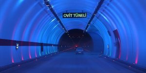 Ovit Tüneli ile yılda 15,5 milyon lira tasarruf sağlanıyor