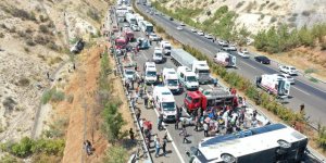 Gaziantep ve Mardin'deki kazalar için Türkiye'ye taziye mesajı