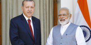 Cumhurbaşkanı Erdoğan, Hindistan Başbakanı Modi ile bir araya geldi